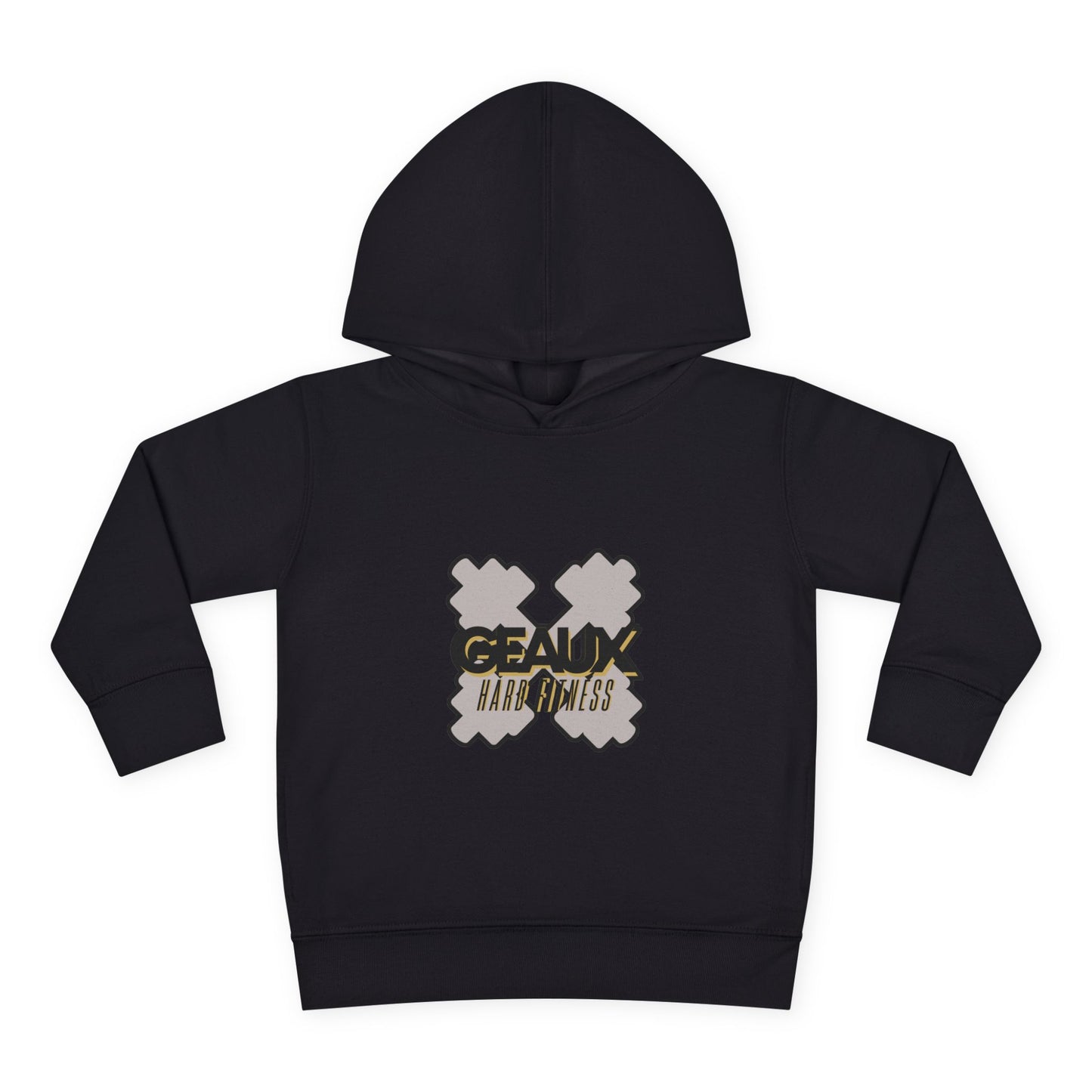 Geaux Hard Fitness Toddler Pullover Fleece Hoodie