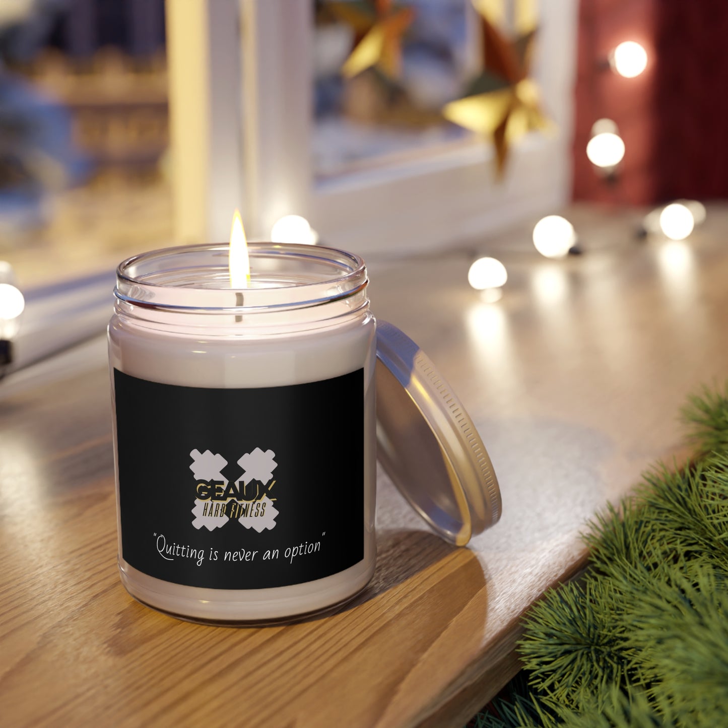 Scented Candles - Geaux Hard Fitness Motivation