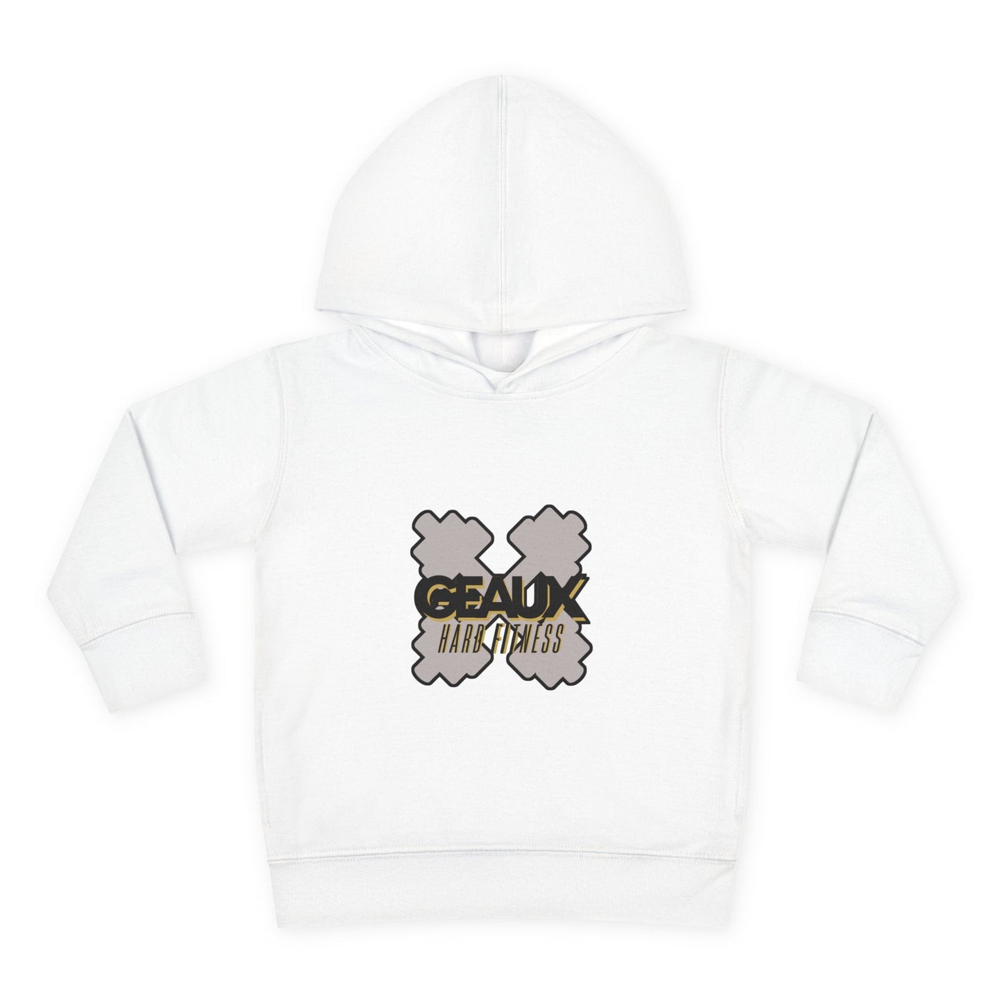 Geaux Hard Fitness Toddler Pullover Fleece Hoodie