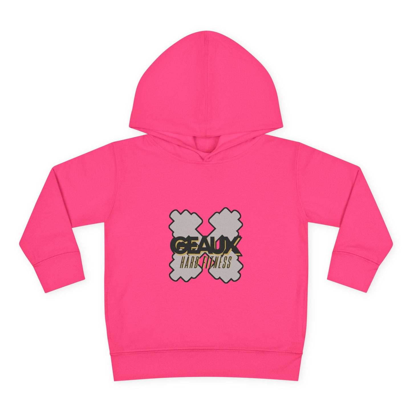 Geaux Hard Fitness Toddler Pullover Fleece Hoodie