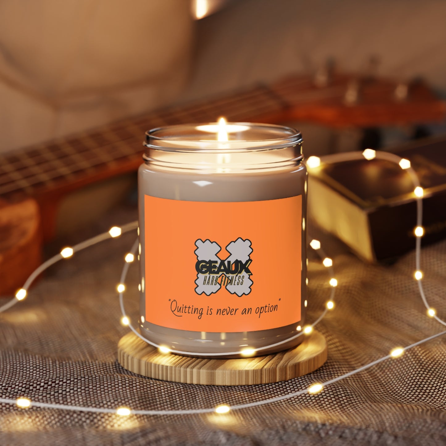 Scented Candles - Geaux Hard Fitness Motivation