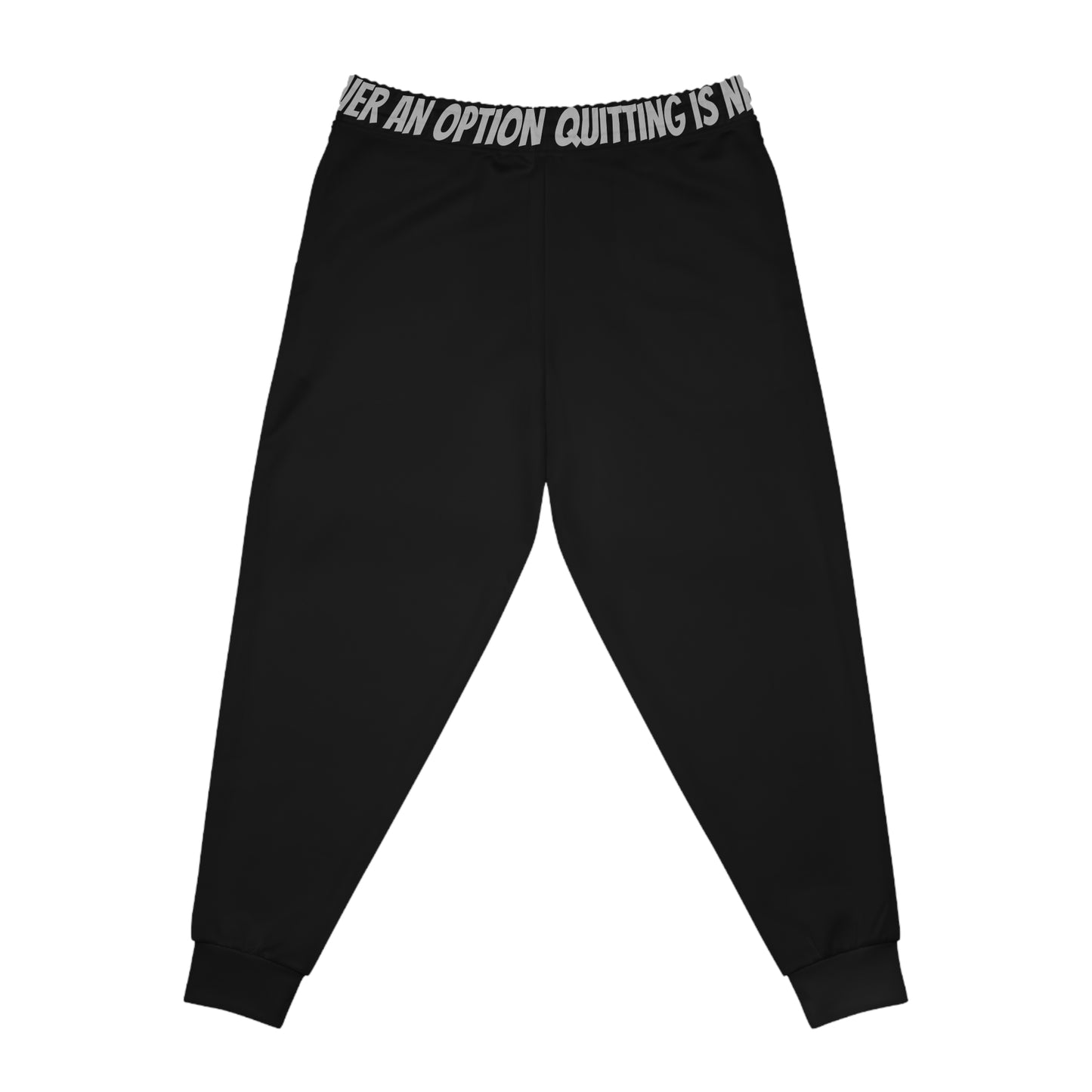 Black Geaux Hard Fit Athletic Joggers