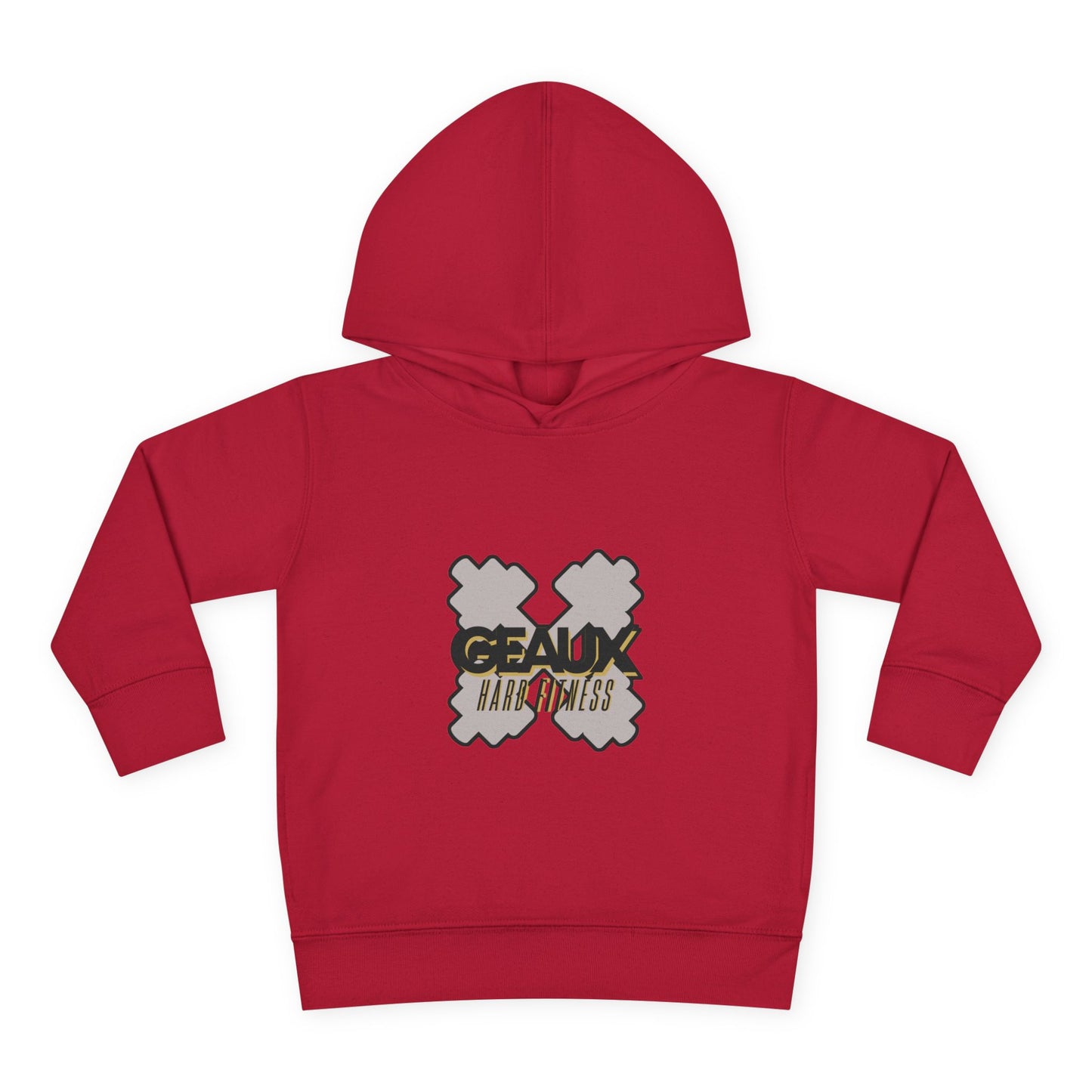 Geaux Hard Fitness Toddler Pullover Fleece Hoodie