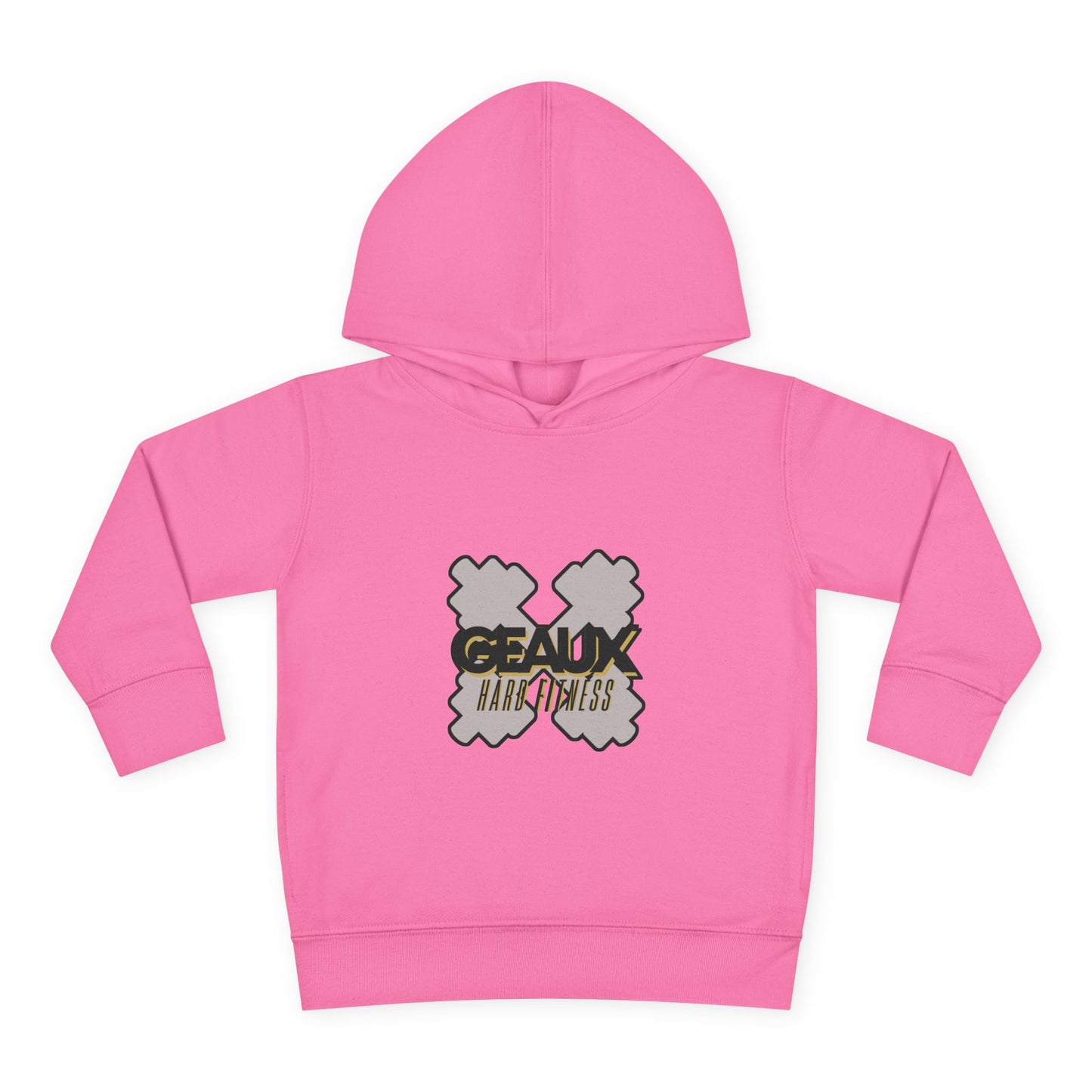 Geaux Hard Fitness Toddler Pullover Fleece Hoodie