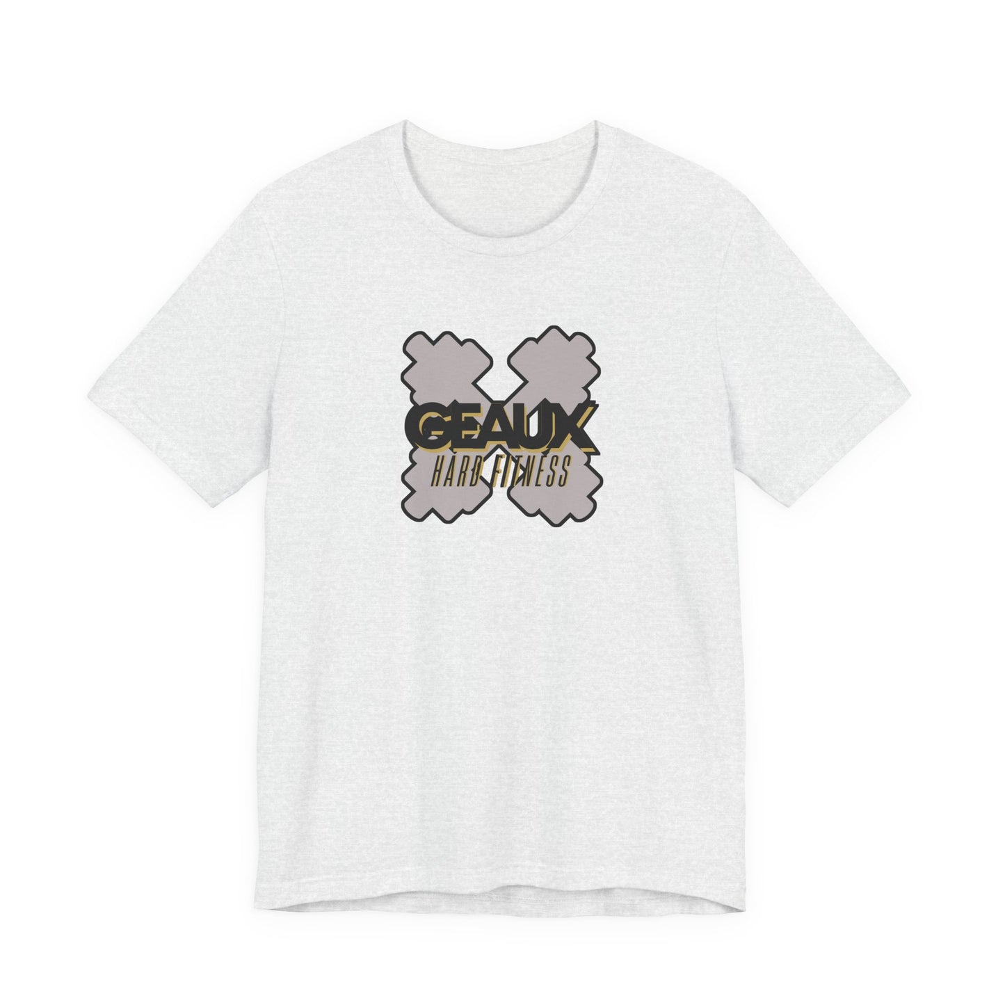 Geaux Hard Fit Unisex Jersey Short Sleeve Tee