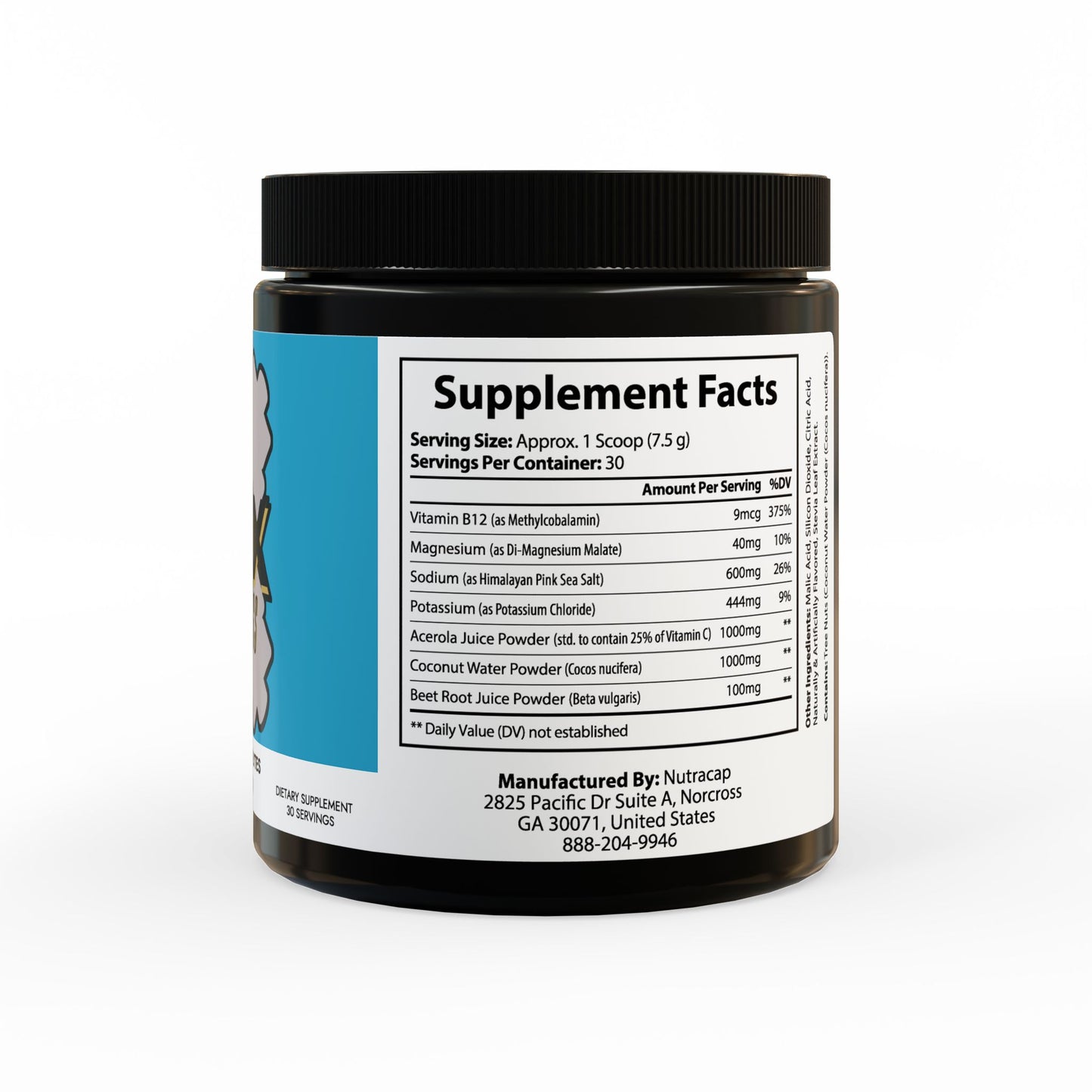 Geaux Hard Fit - ION + Select Electrolyte Supplement (225g, 7.9oz)