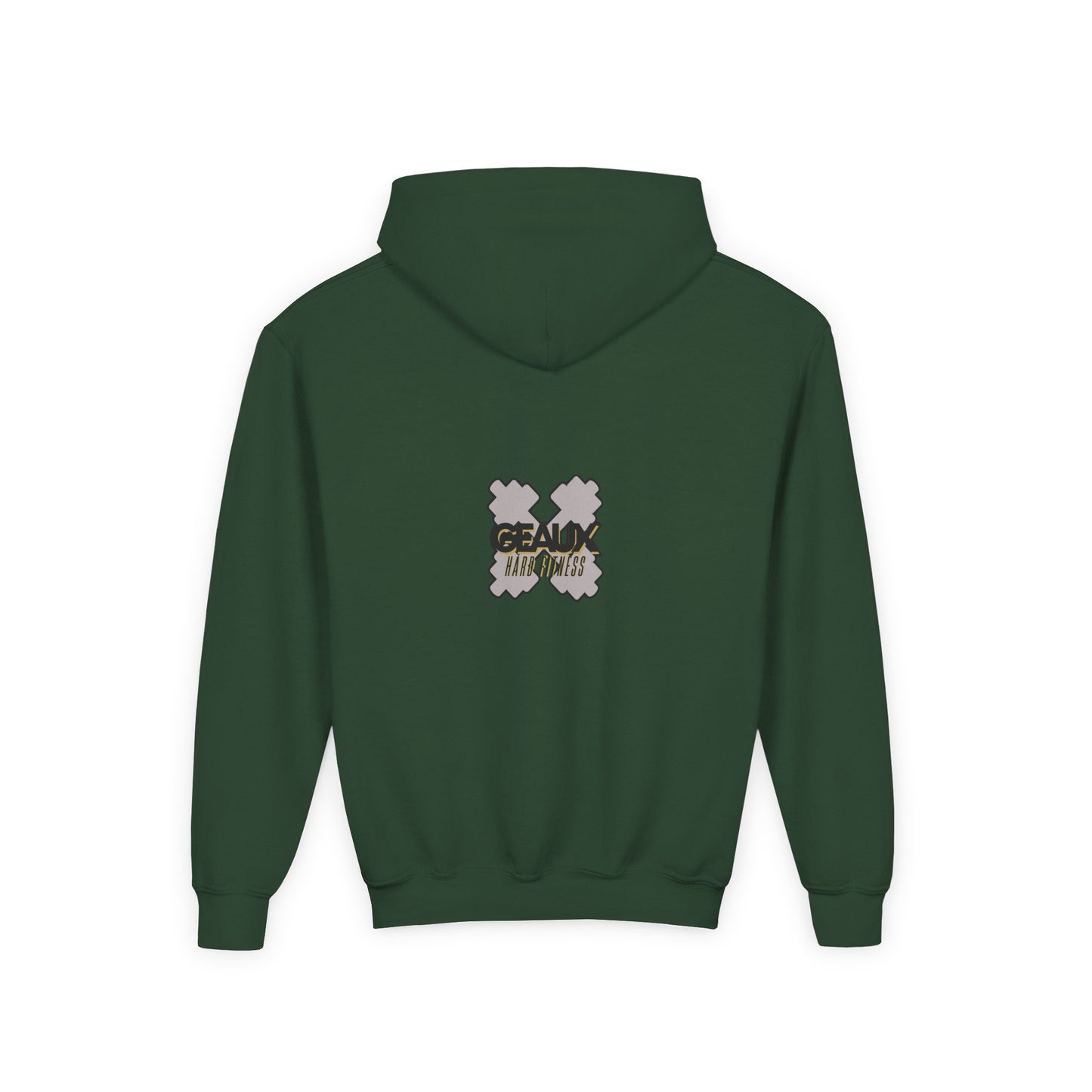 Youth Hooded Sweatshirt with Hoop Dreams Design