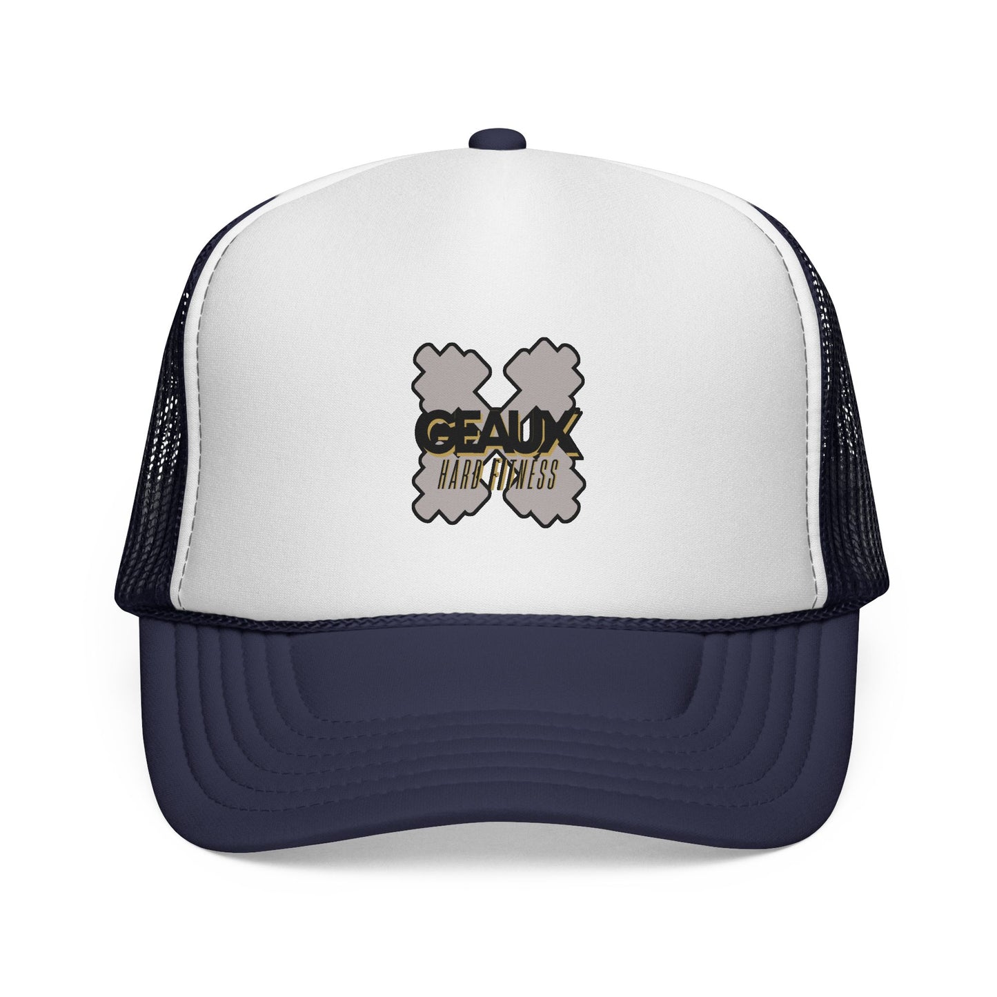 Geaux Hard Trucker Caps with Unique Design | Perfect for Outdoor Adventures, Festivals, Casual Wear, Gifts, Summer Events