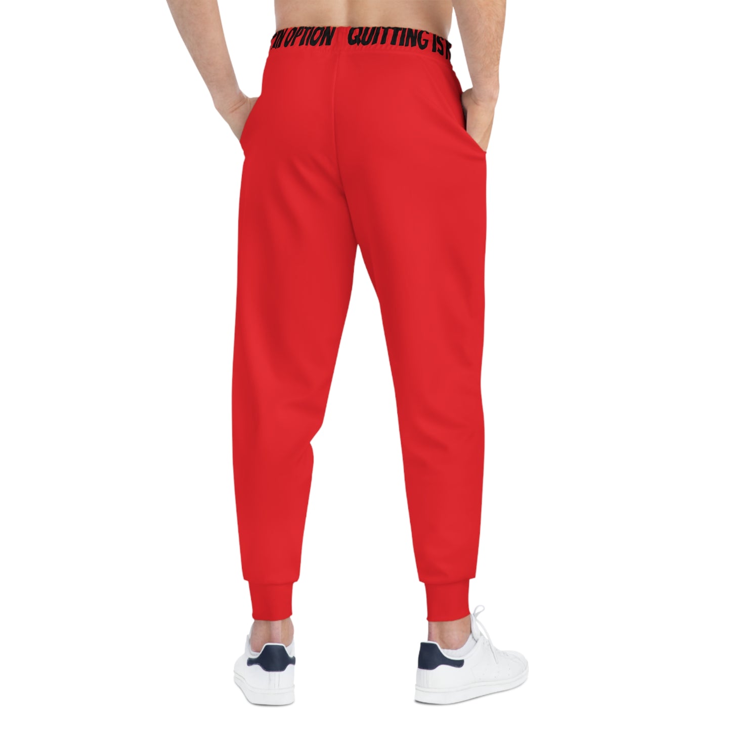 Red Geaux Hard Fit Athletic Joggers
