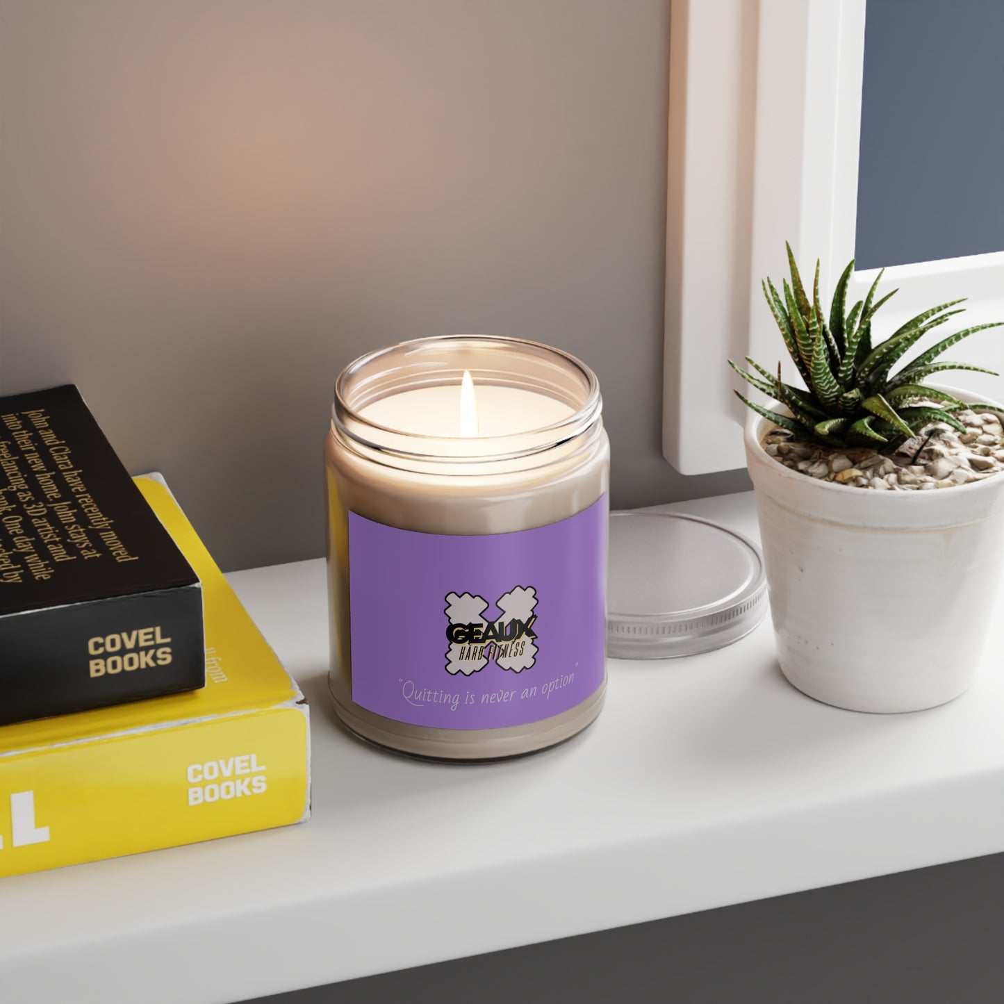 Scented Candles - Geaux Hard Fitness Motivation