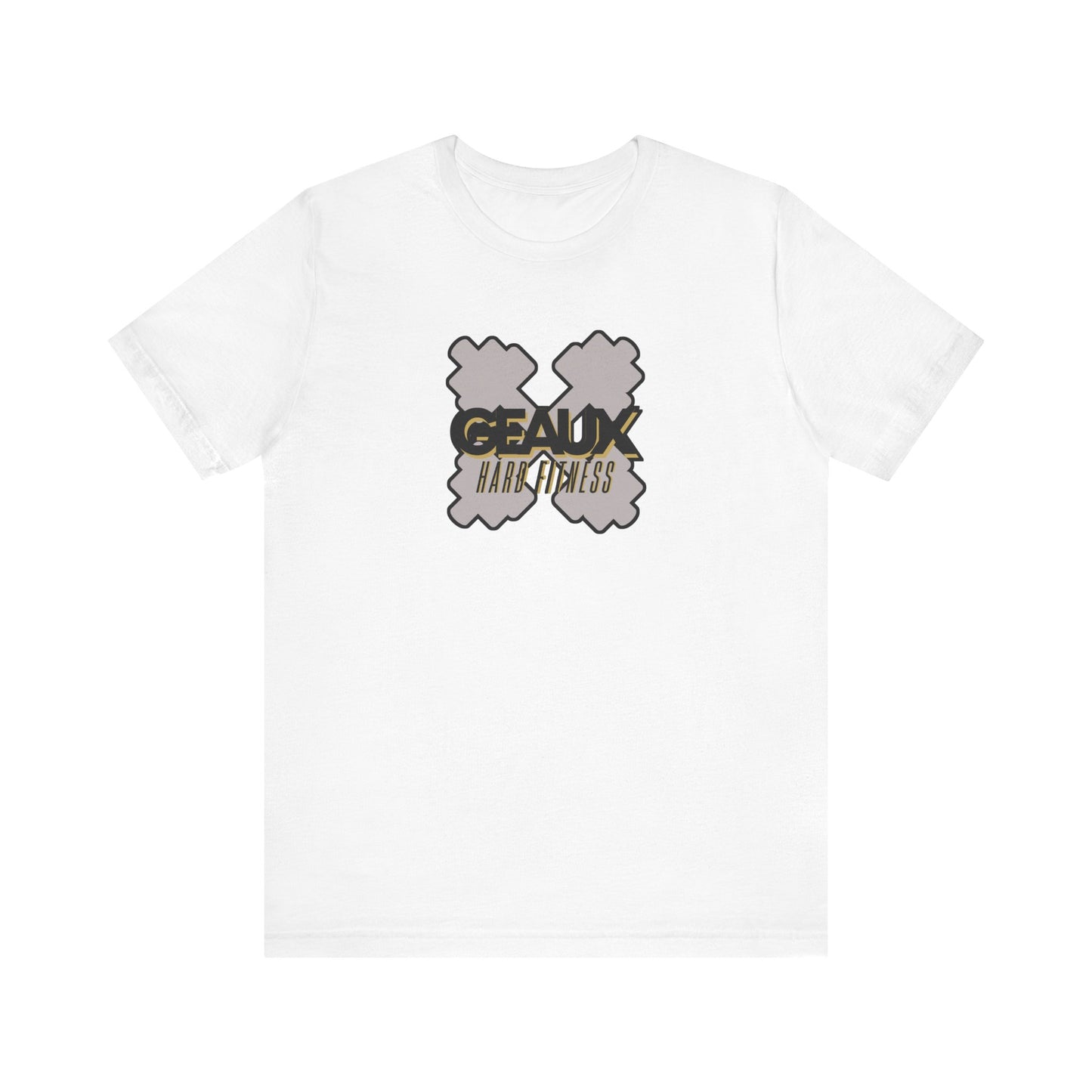 Geaux Hard Fit Unisex Jersey Short Sleeve Tee