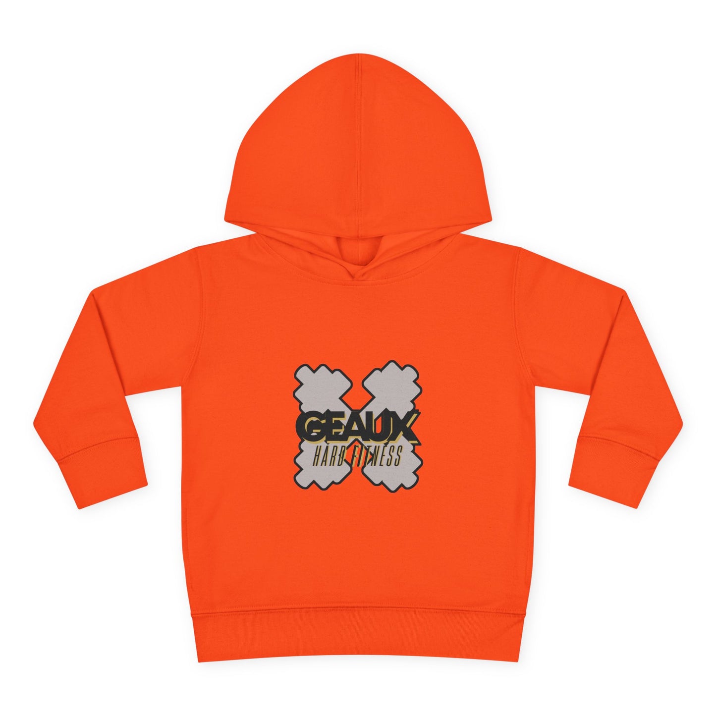 Geaux Hard Fitness Toddler Pullover Fleece Hoodie