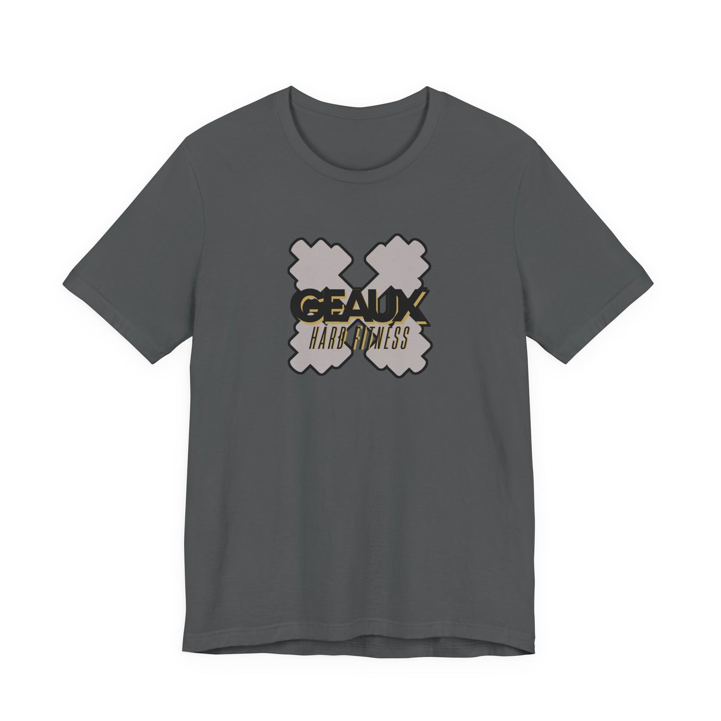 Geaux Hard Fit Unisex Jersey Short Sleeve Tee