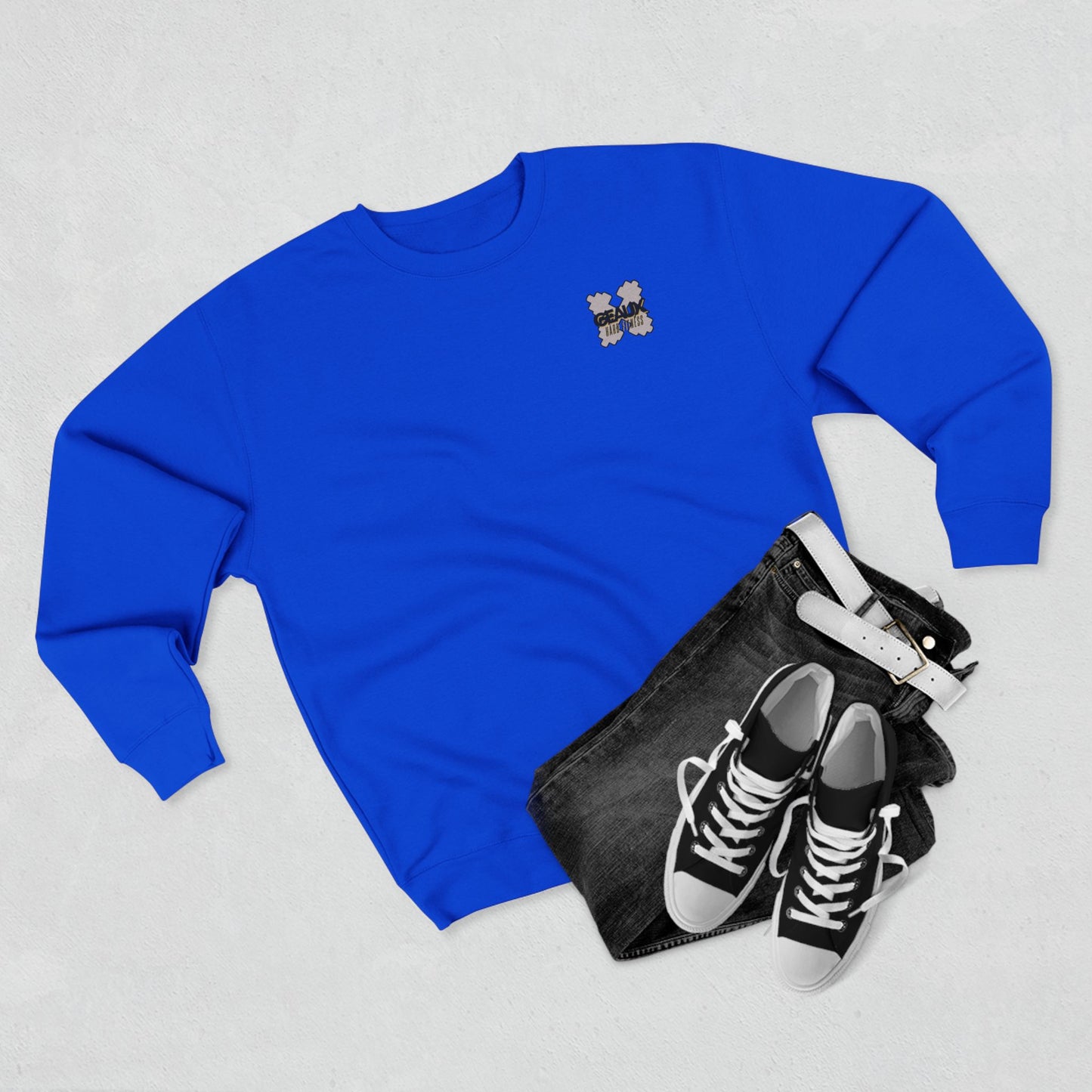 GEAUX Hard Unisex Premium Crewneck Sweatshirt