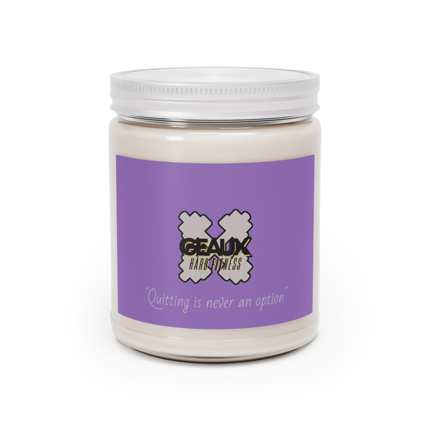 Scented Candles - Geaux Hard Fitness Motivation