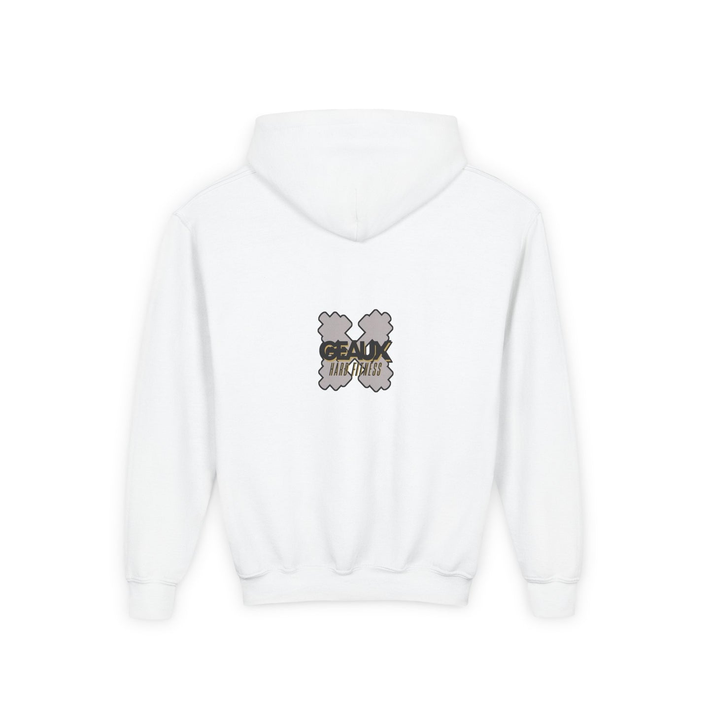 Youth Hooded Sweatshirt with Hoop Dreams Design