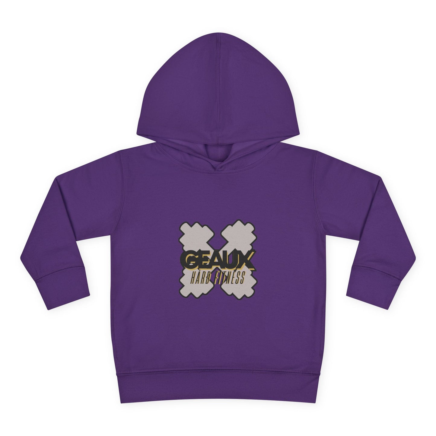 Geaux Hard Fitness Toddler Pullover Fleece Hoodie