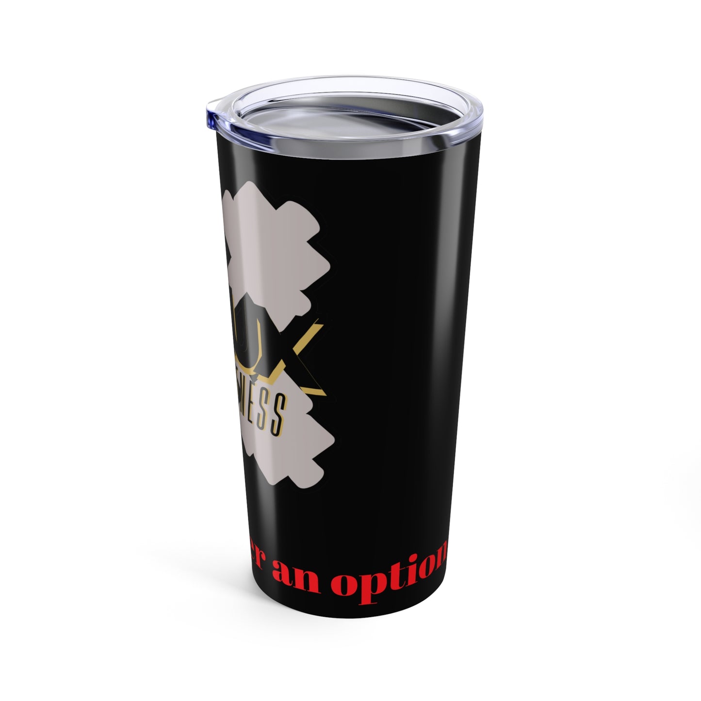 Geaux Hard Tumbler 20oz (Black)