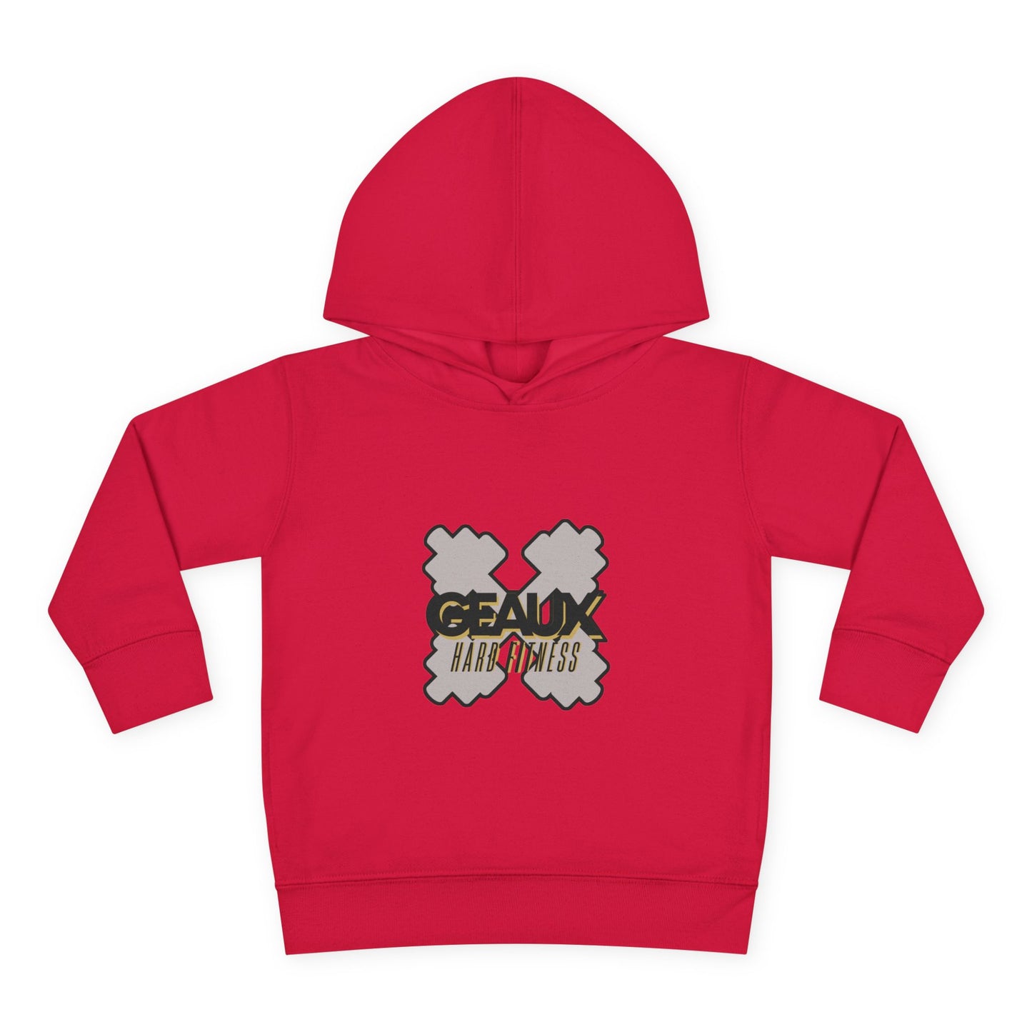 Geaux Hard Fitness Toddler Pullover Fleece Hoodie