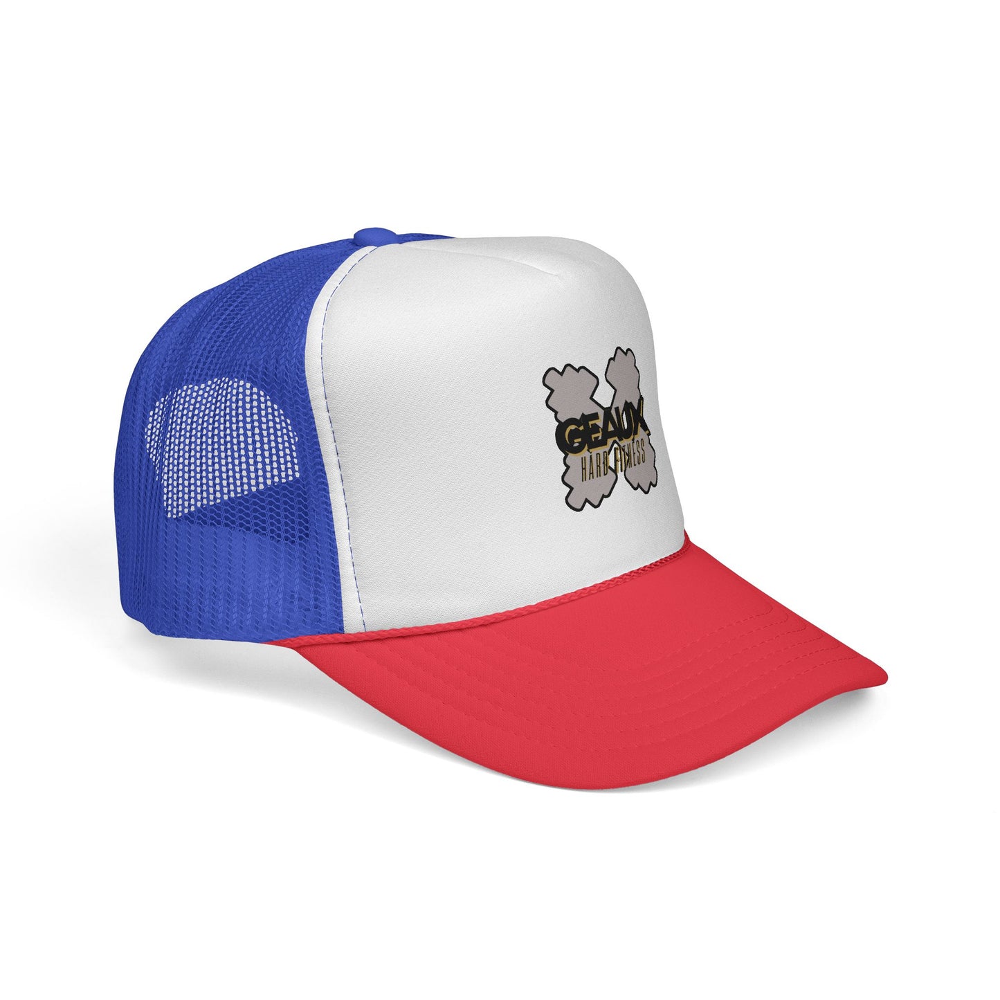 Geaux Hard Trucker Caps with Unique Design | Perfect for Outdoor Adventures, Festivals, Casual Wear, Gifts, Summer Events