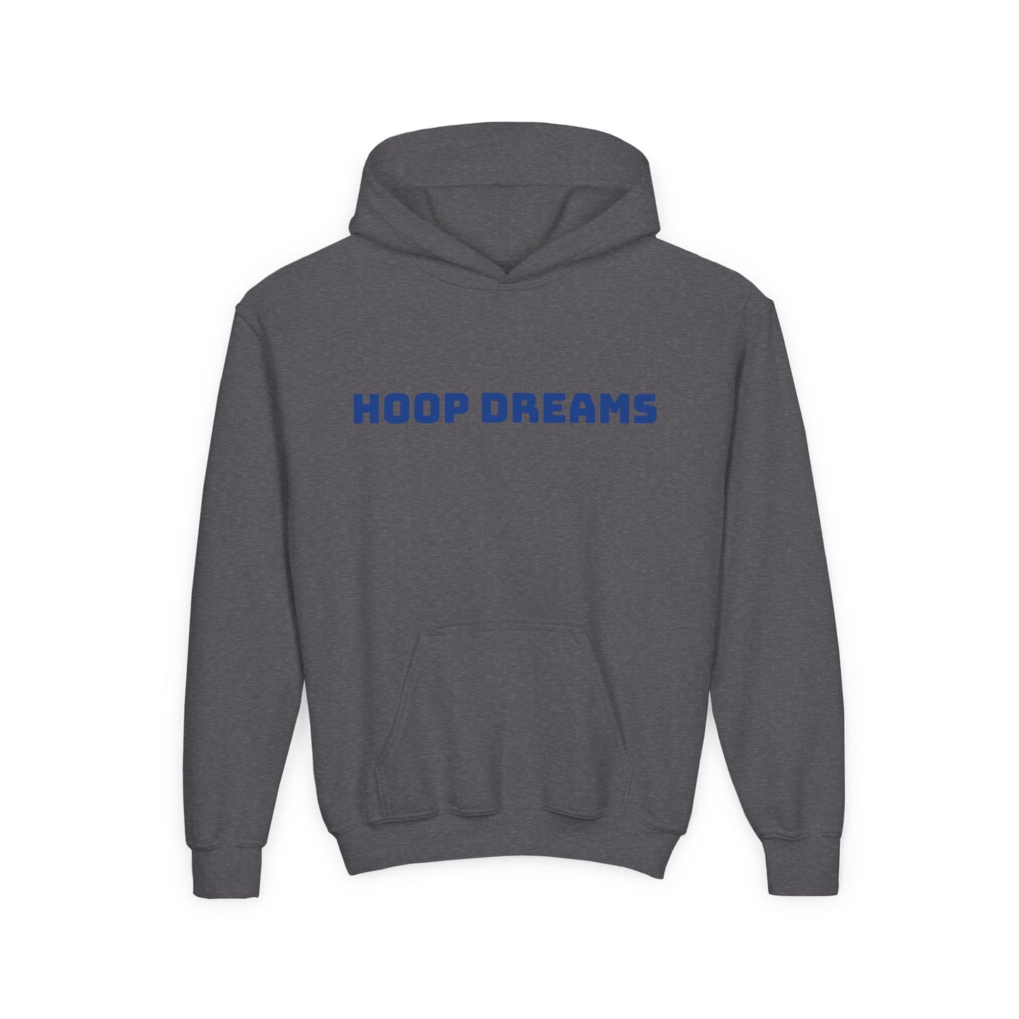 Youth Hooded Sweatshirt with Hoop Dreams Design