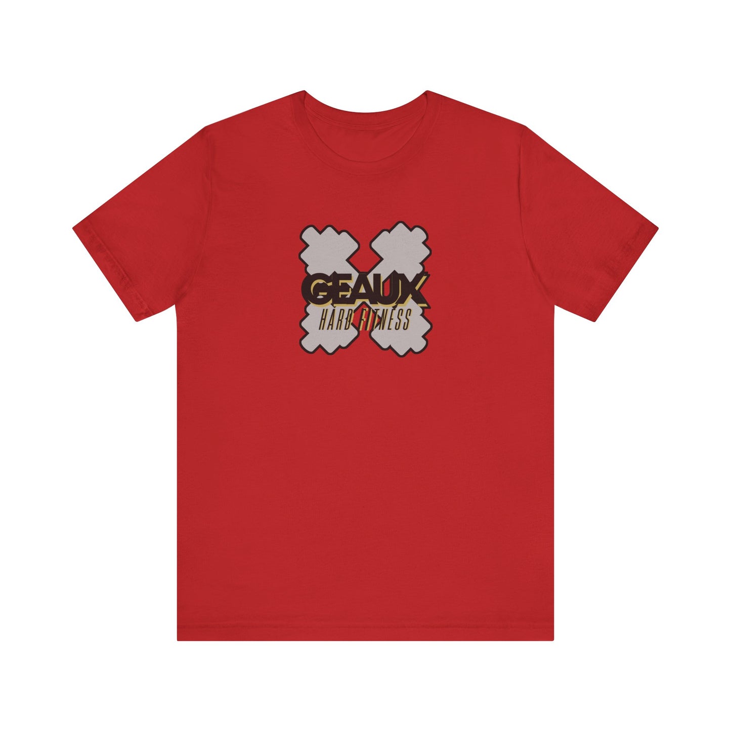 Geaux Hard Fit Unisex Jersey Short Sleeve Tee