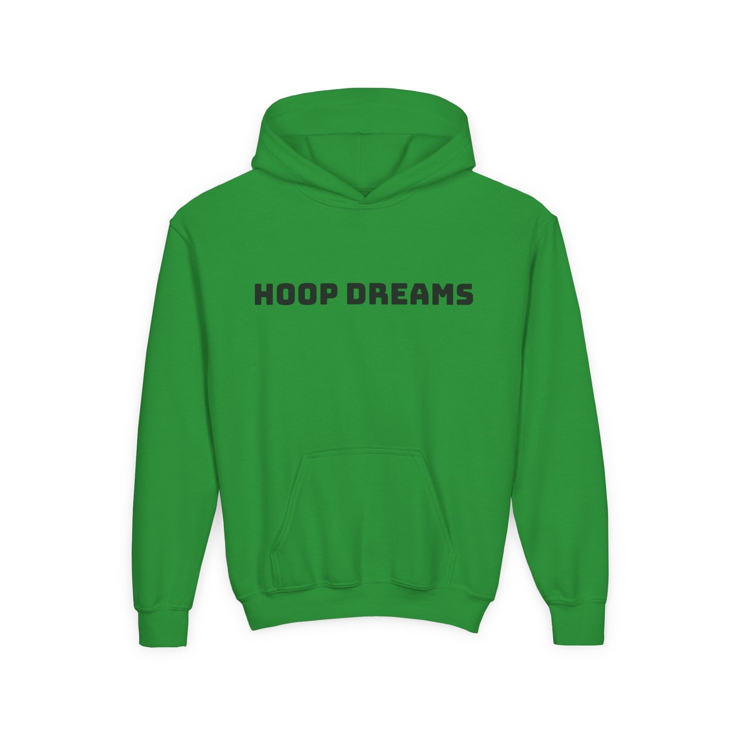 Youth Hooded Sweatshirt with Hoop Dreams Design