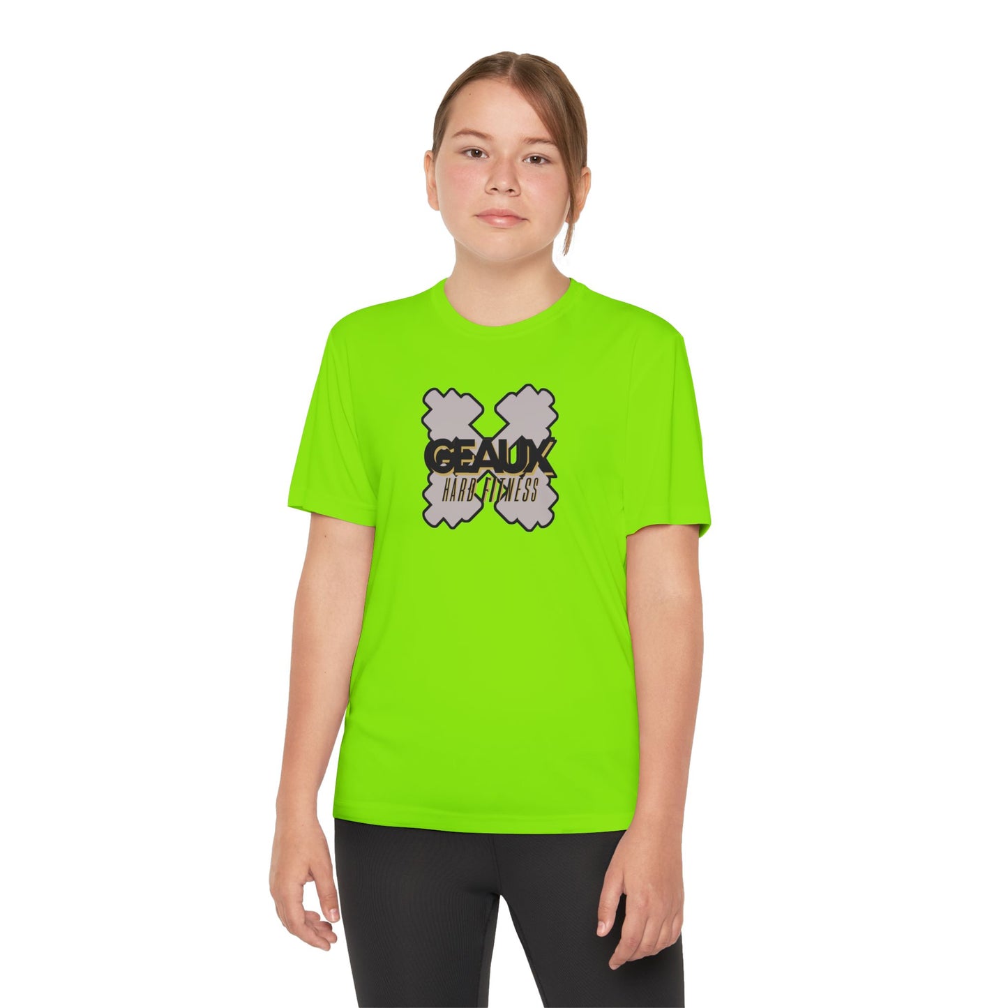 Geaux Hard Fit Youth Tee