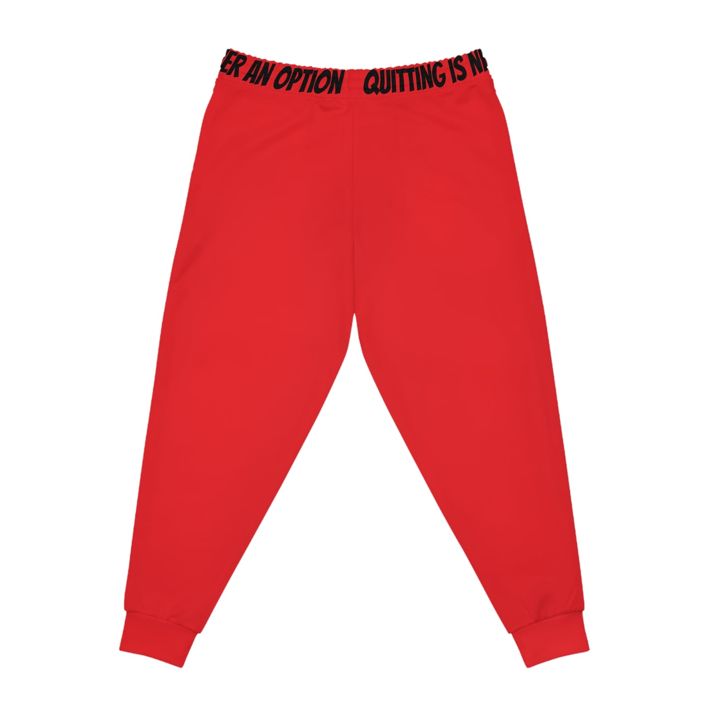 Red Geaux Hard Fit Athletic Joggers