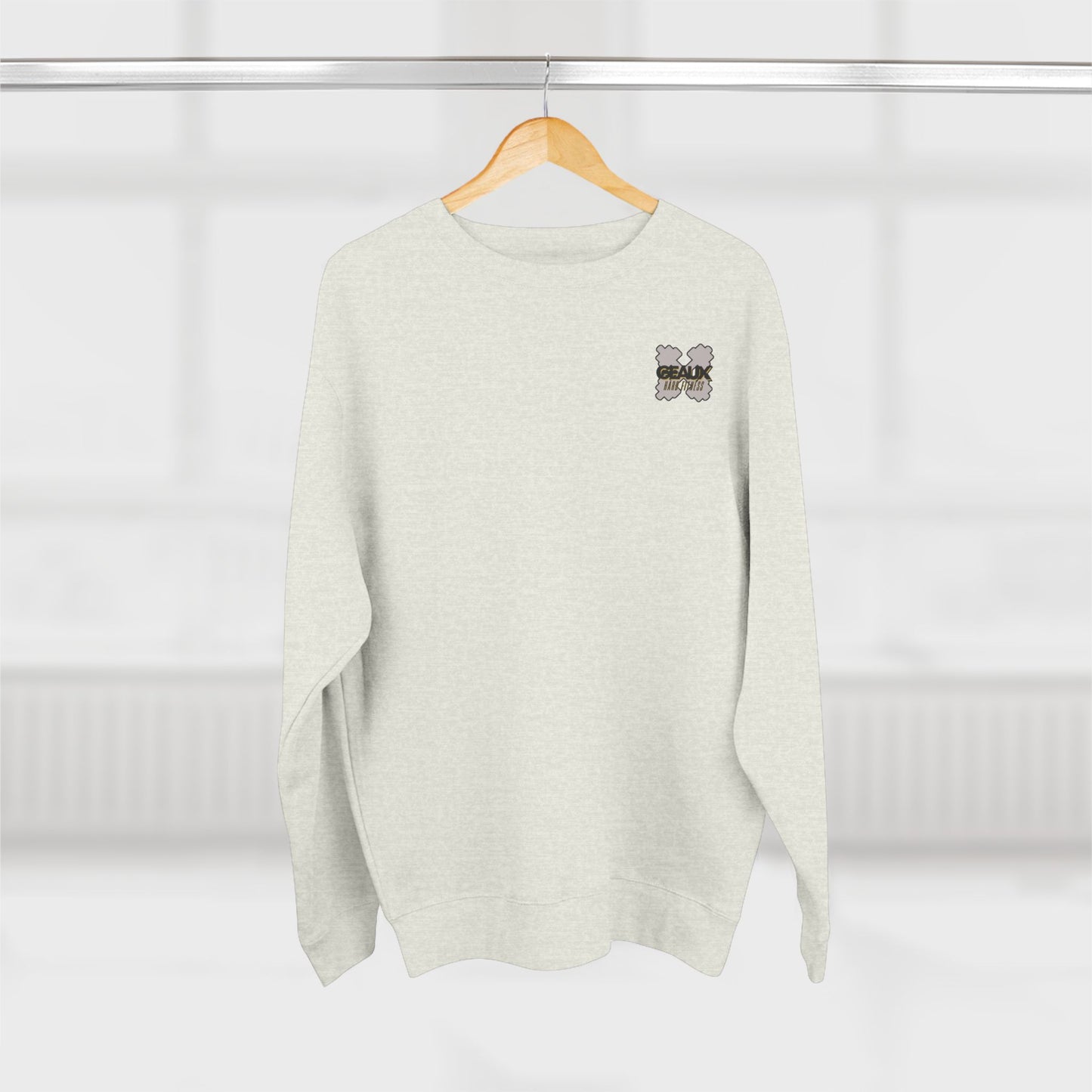 GEAUX Hard Unisex Premium Crewneck Sweatshirt