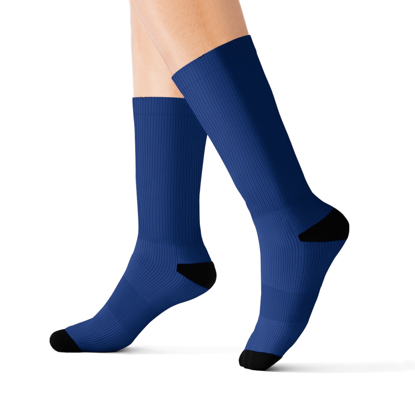 Blue Geaux Hard Fit Logo Socks
