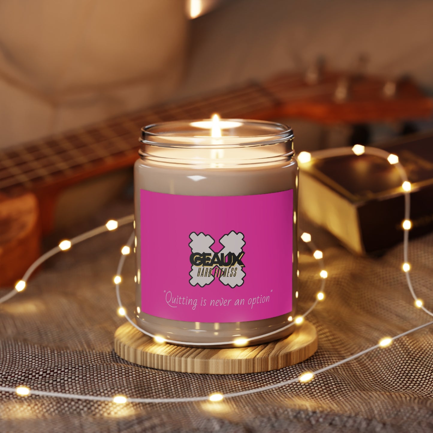 Scented Candles - Geaux Hard Fitness Motivation