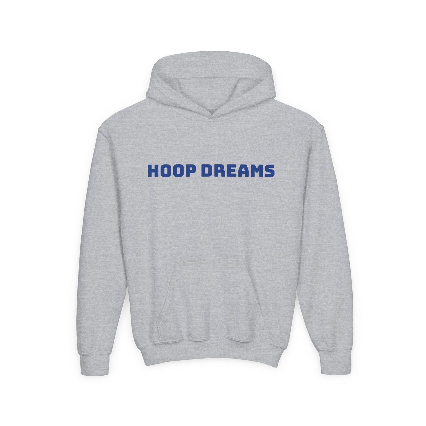 Youth Hooded Sweatshirt with Hoop Dreams Design