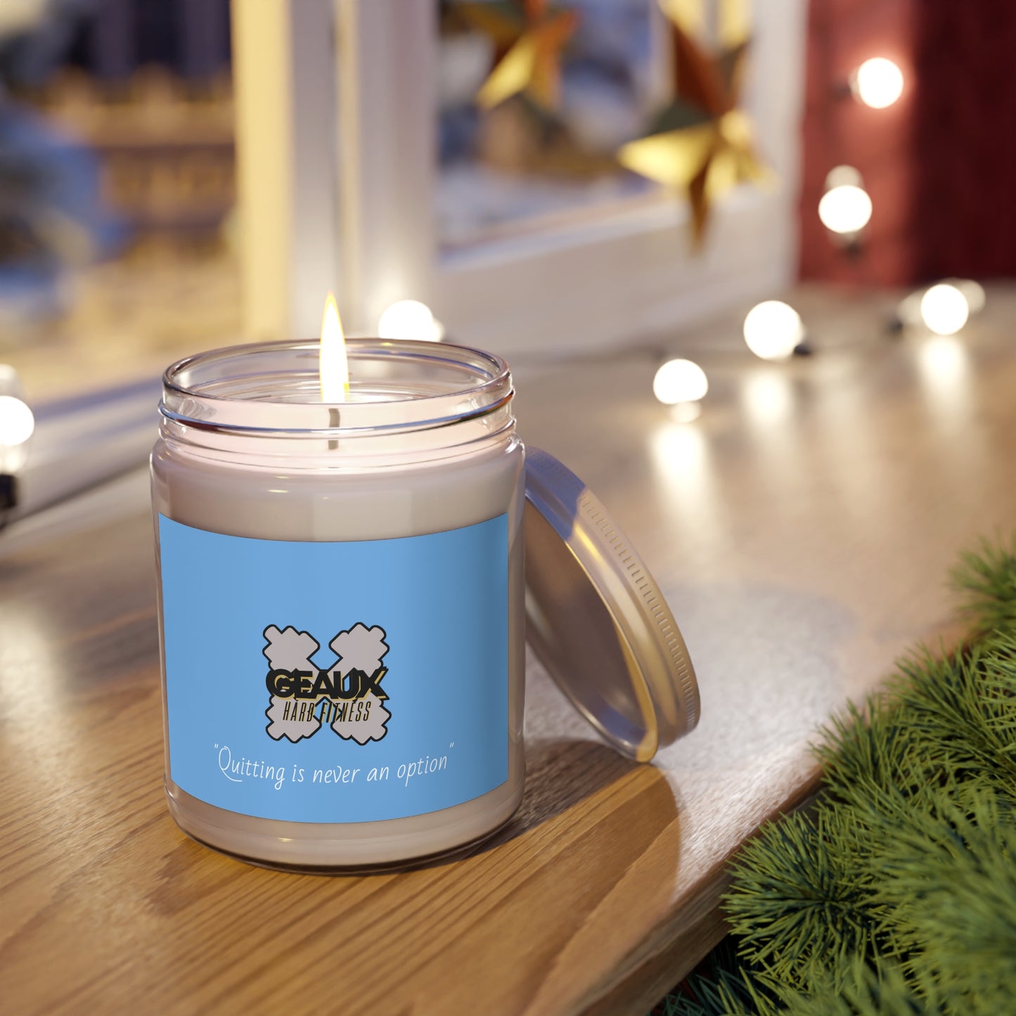 Scented Candles - Geaux Hard Fitness Motivation