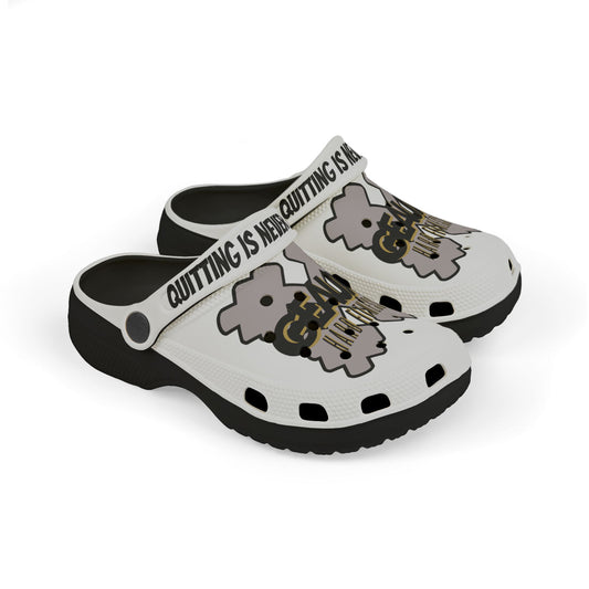Stylish Kid's Geaux Hard Foam Clogs - Fun and Comfy Footwear for Playtime, Summer, Birthdays, and Everyday Wear