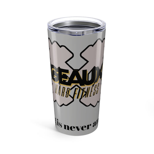 Geaux Hard Tumbler 20oz (Grey)