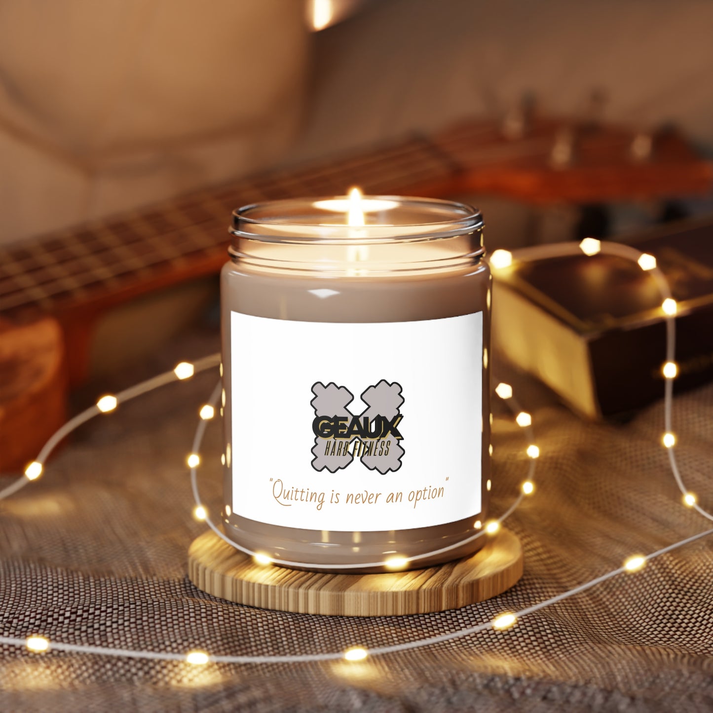 Scented Candles - Geaux Hard Fitness Motivation