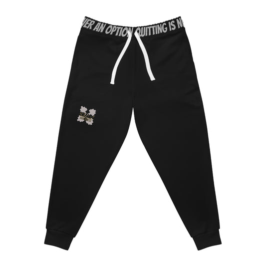 Black Geaux Hard Fit Athletic Joggers