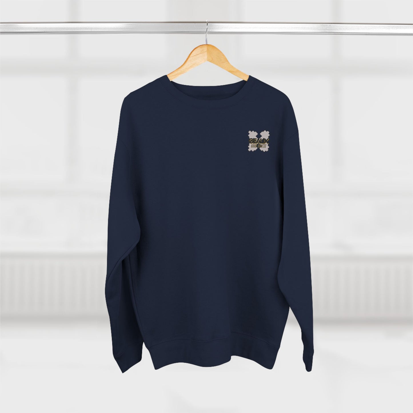 GEAUX Hard Unisex Premium Crewneck Sweatshirt