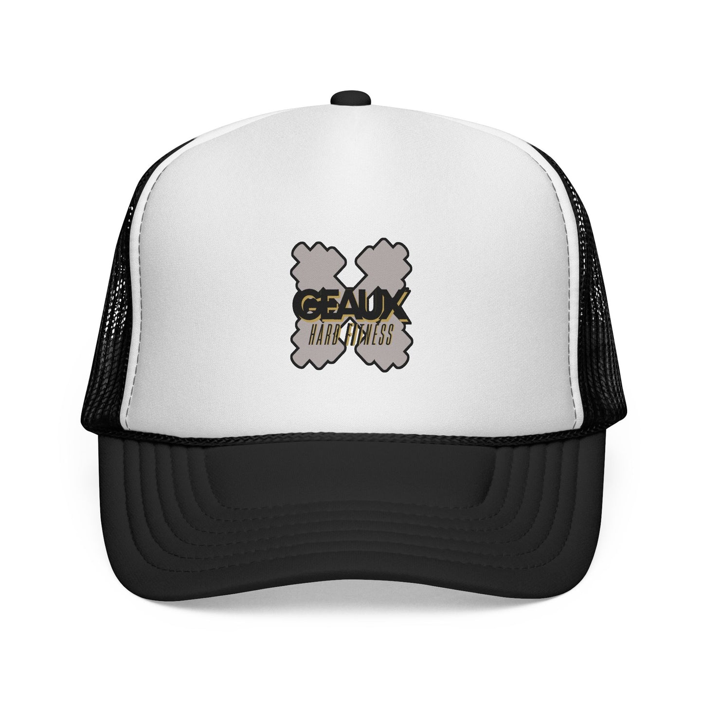 Geaux Hard Trucker Caps with Unique Design | Perfect for Outdoor Adventures, Festivals, Casual Wear, Gifts, Summer Events