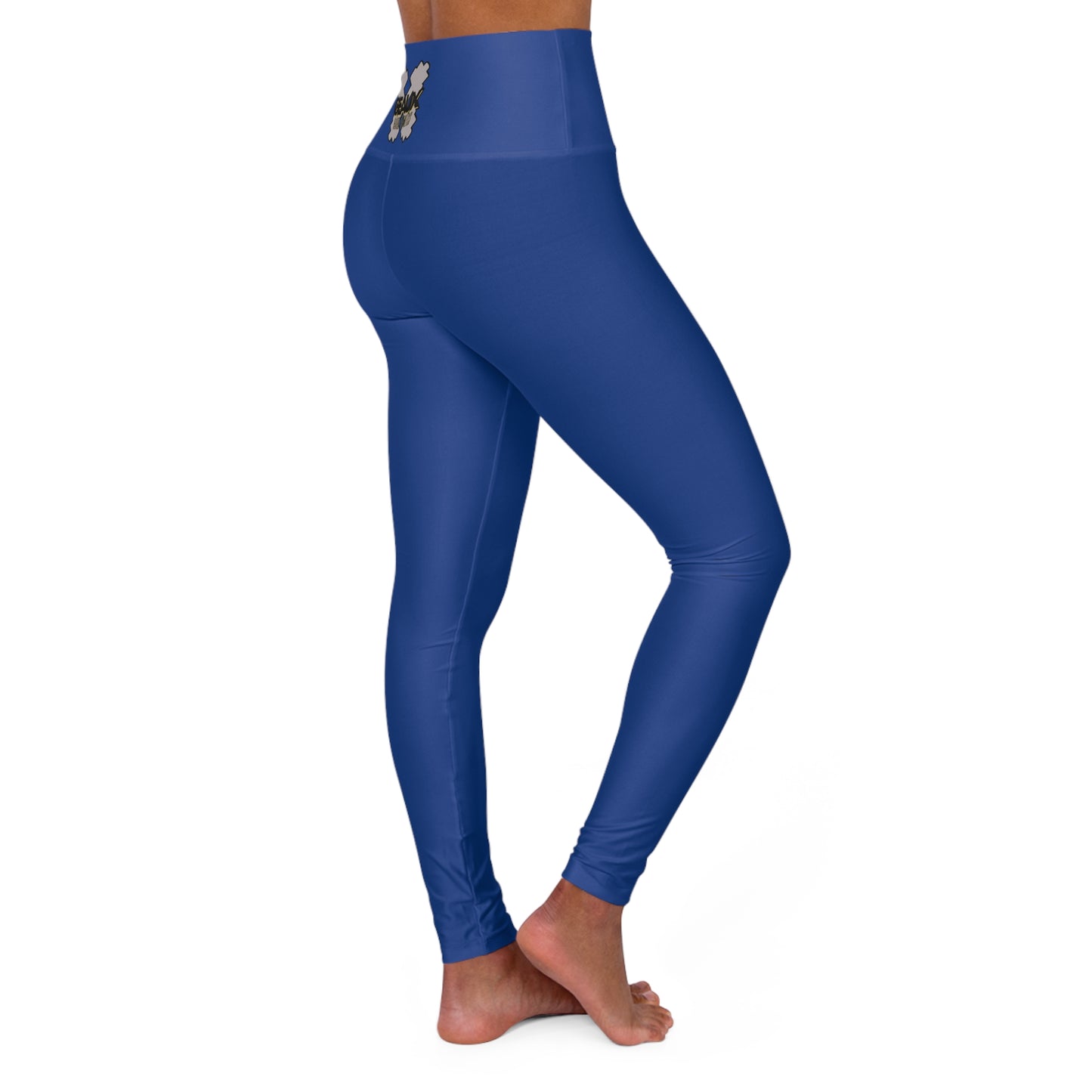 Blue Geaux Hard Fit High Waisted Yoga Leggings