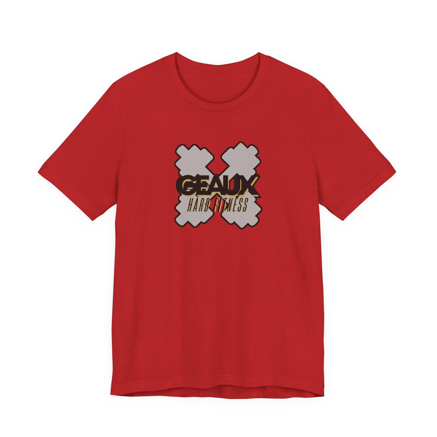 Geaux Hard  Fit Unisex Jersey Short Sleeve Tee