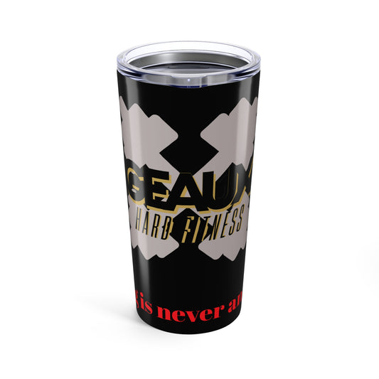Geaux Hard Tumbler 20oz (Black)